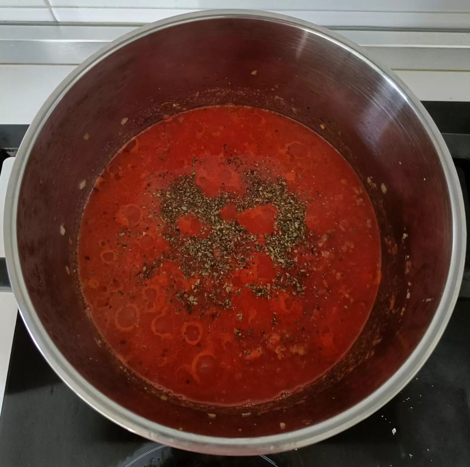 Cocinar salsa Macarrones al horno principal