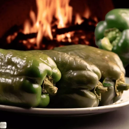 Pimientos verdes al horno: ¡Receta igual que en un asador!