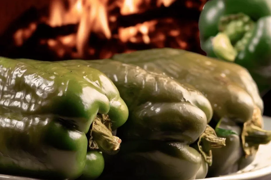 pimientos verdes al horno principal