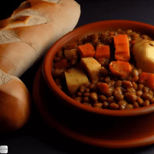 Lentejas con chorizo caseras. Receta fácil y rápida