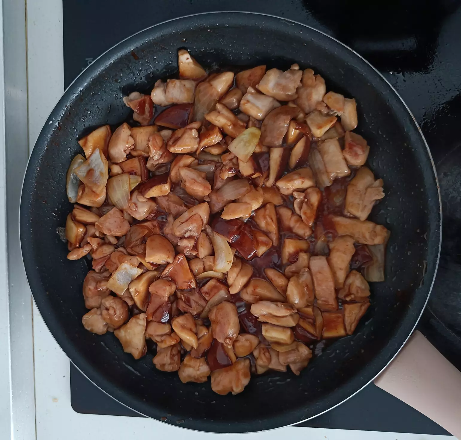 pollo teriyaki listo