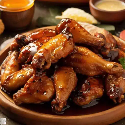 Alitas de pollo con soja y miel: ¡para chuparse los dedos!