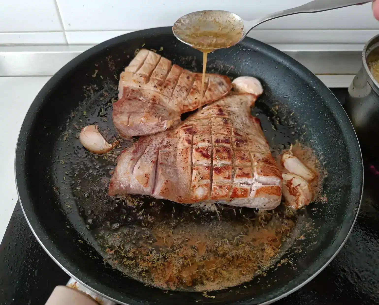 coccion filete mantequilla secretos de cerdo al romero