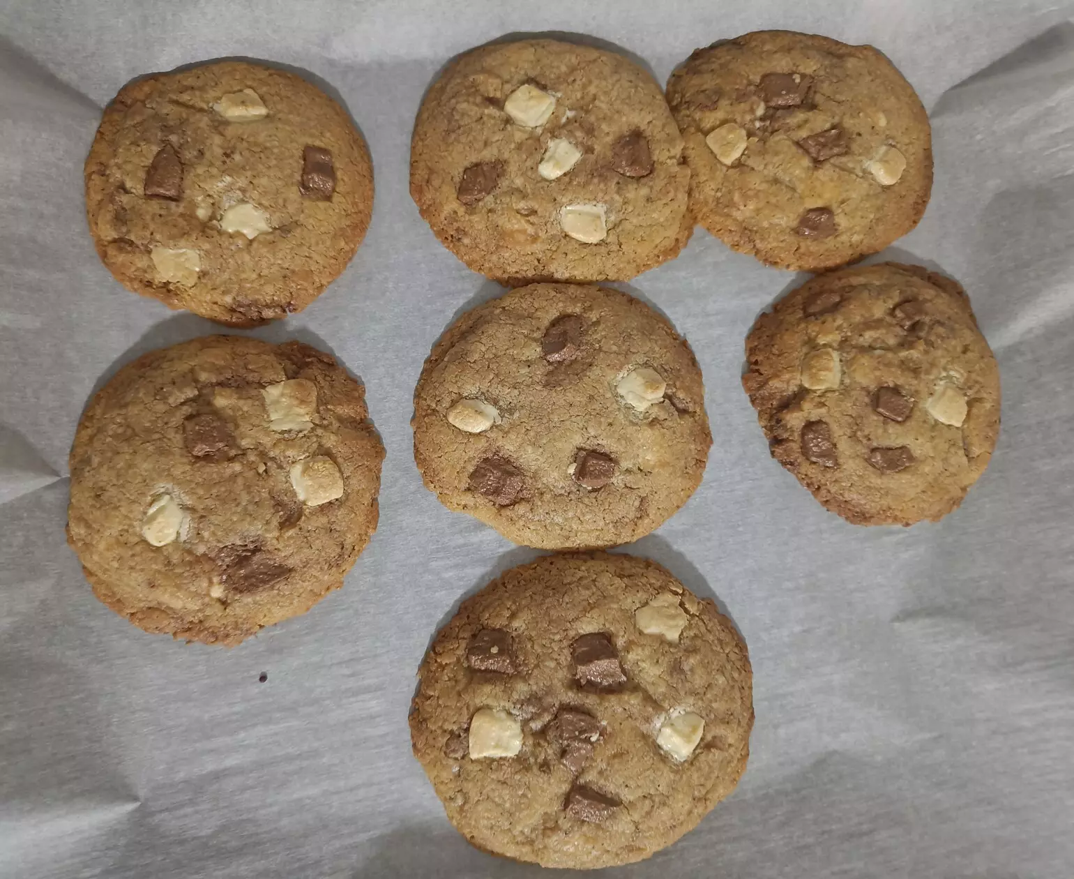 Cookies listas cookies de chocolate