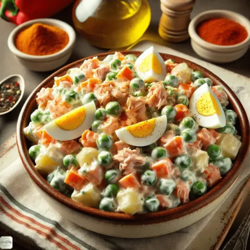 Ensaladilla rusa casera, fácil y tradicional