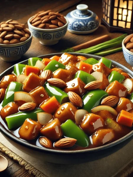 pollo con almendras principal