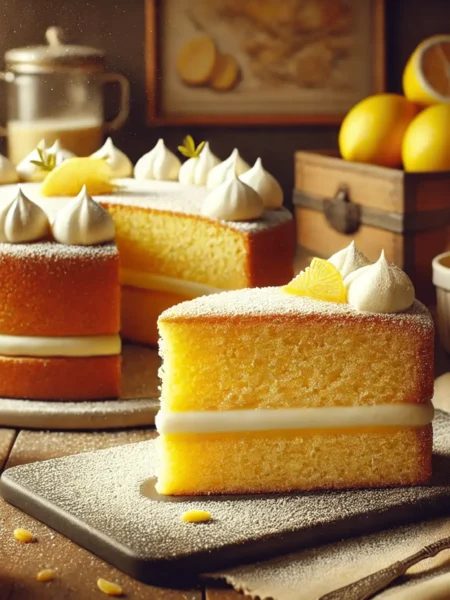 bizcocho con crema de limon principal
