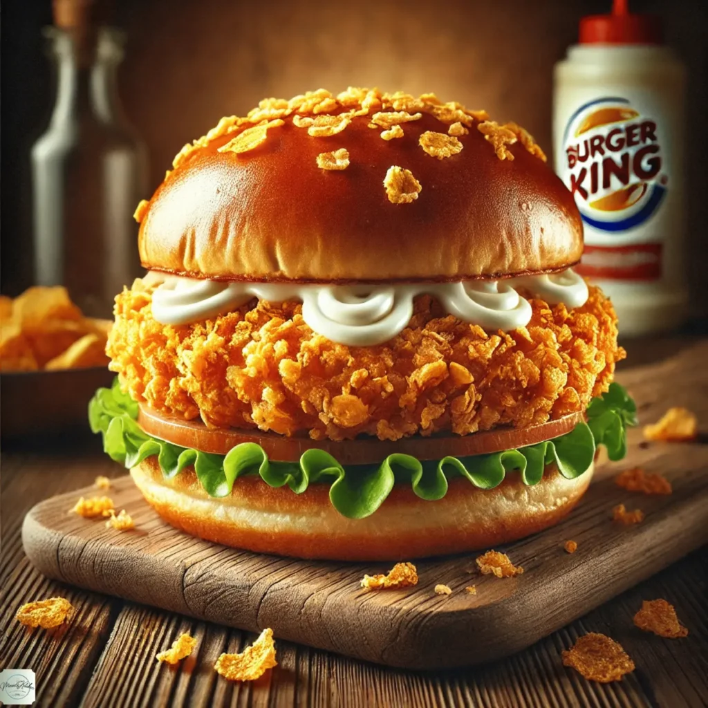 Crispy Chicken Burger King principal