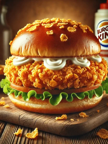 Crispy Chicken Burger King principal