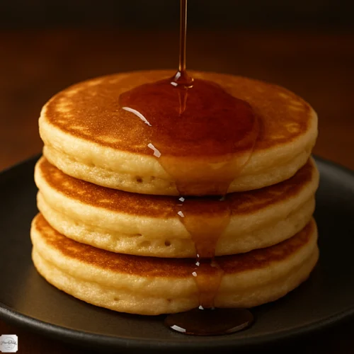 Tortitas americanas caseras y esponjosas
