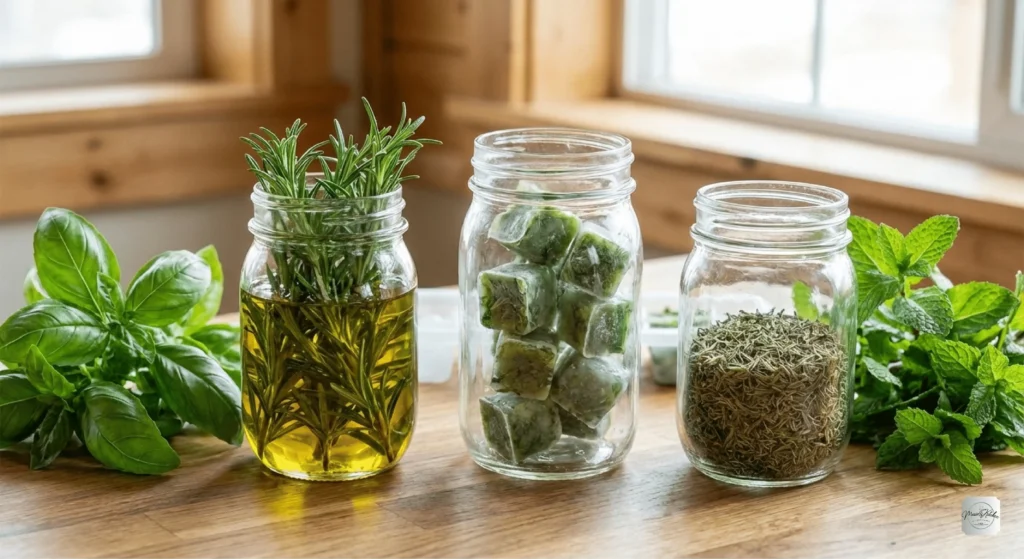 Trucos para conservar hierbas frescas ¡Hasta 1 año!